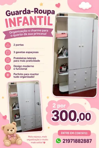 Guarda Roupa Infantil