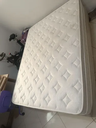 Cama box casal colchão molas smart balance BF colchões