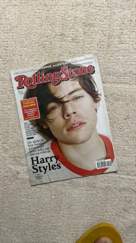 Revista Harry Styles - Rolling Stones 2017