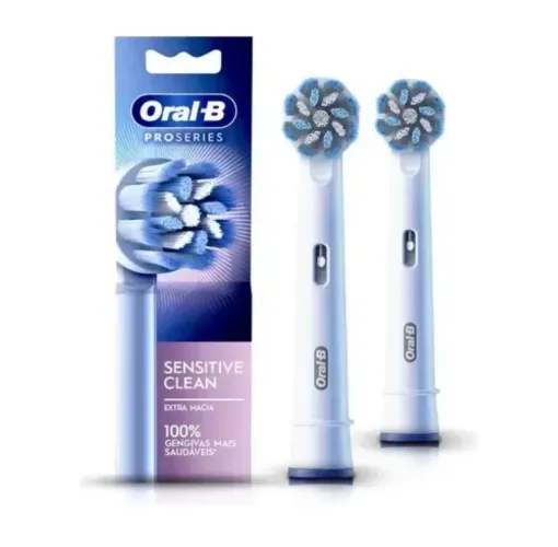 Refil para Escova Elétrica Oral-B Sensitive Clean 2 Unidades