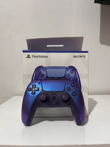 CONTROLE DUALSENSE PS5 AZUL CROMO