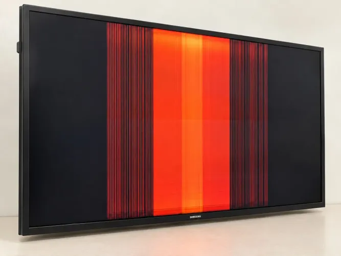 Smart TV Samsung 43? 4K UN43MU6100G - Som funcionando / Defeito no display