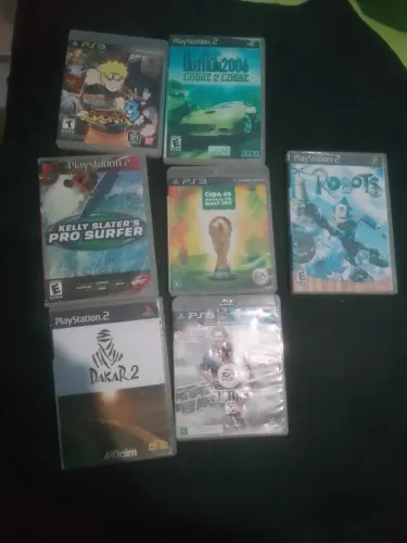 Vendo PS2 e jogos de ps3 e 2