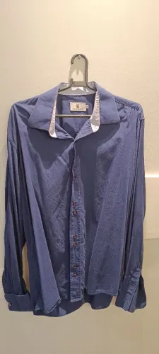 Camisas Sócias com Punho Duplo de abotoadura