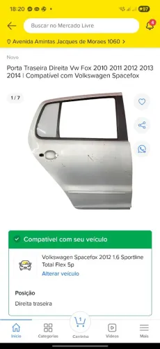 PORTA JETA FOX ONIX PALIO CITROËN pejout 208
