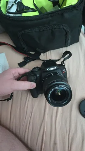 Kit completo Canon EOS Rebel T7 + lentes 18-55 mm e 50 mm f/1.8 STM