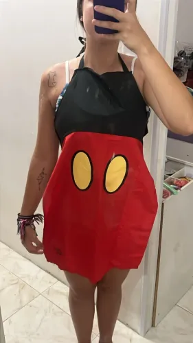 Avental ADULTO do MICKEY ( NOVO)