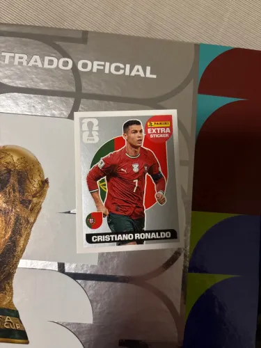 Extra Sticker Panini CR7 prata
