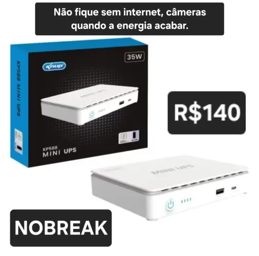 Nobreak Para Roteadores, Cameras, Internet