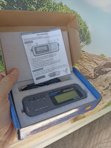 Localizador De Satélite Digital Sathero SH-100HD DVB-S2 Completo na Caixa