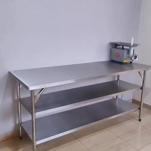 Bancada Inox industrial 1,90x0,70