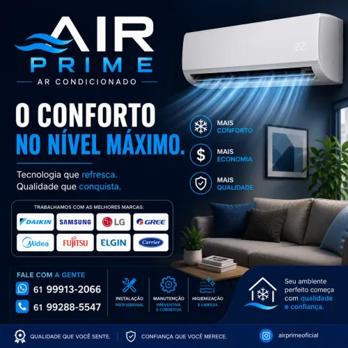 Manutenção e instalação de ar condicionado!