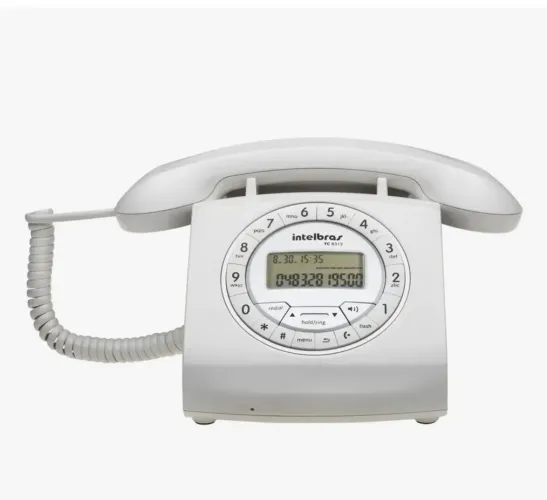 TELEFONE FIXO RETRÔ.