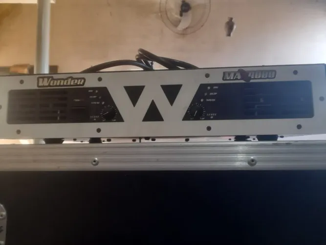 AMPLIFICADOR DE POTÊNCIA WONDER MAX 4000 - PROFISSIONAL