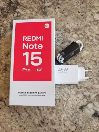 REDMI Note 15 Pro 5G 256GB / 8GB RAM Mist Purple (Roxo) - 2 meses de uso