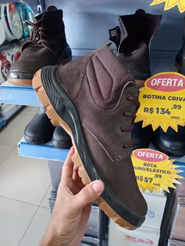 Bota crival segurança 