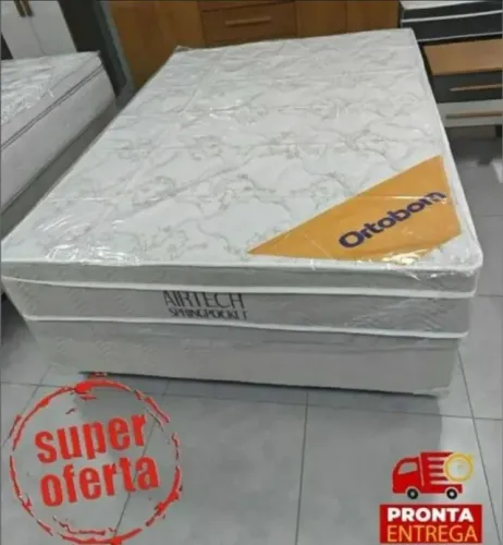 Cama Box Casa molas Ensacadas -Super Oferta-