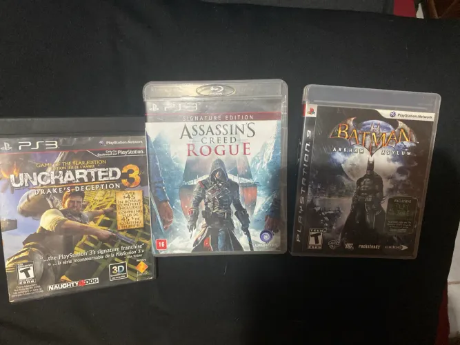 Lote de Jogos para PS3