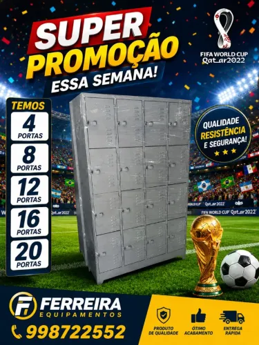 Roupeiro de aço 4 8 12 16 20 portas novos super promoção essa semana!!