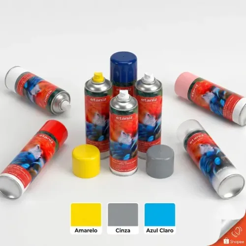 Kit 6 Tinta Spray Etaniz 400ml Cores Escolha Livre