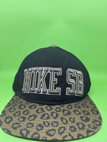 boné nike sb pro snapback "leopard brim"