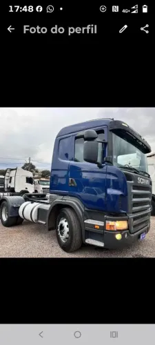 Cavalo scania agregado 