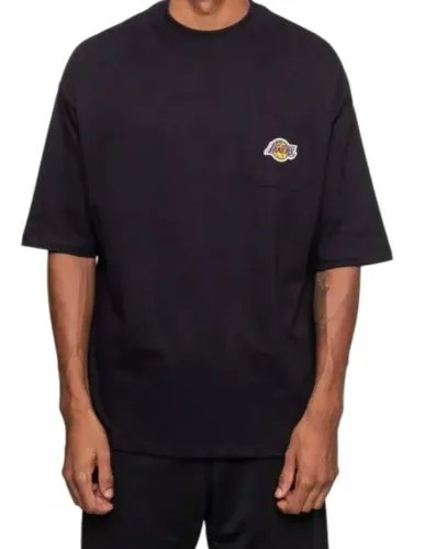 Camiseta Nba Masculina Lakers Pocketing Oversize Original/ nova Tam-G