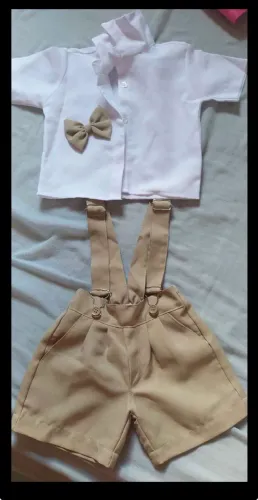 Roupa batismo criança menino