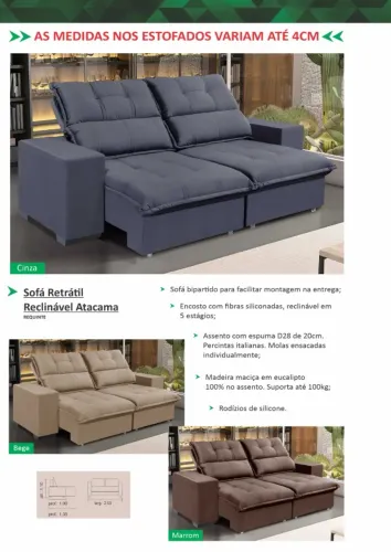 Sofa retrátil