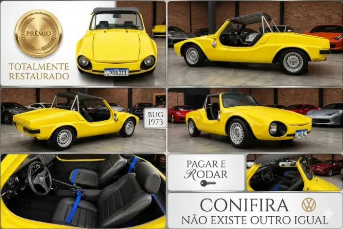 Volkswagen Buggy 1.6 8V Gasolina 2P Manual 1973
