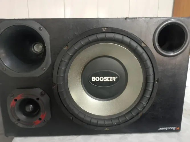 Caixa Trio Automotiva Booster Completa - Funcionando Perfeitamente