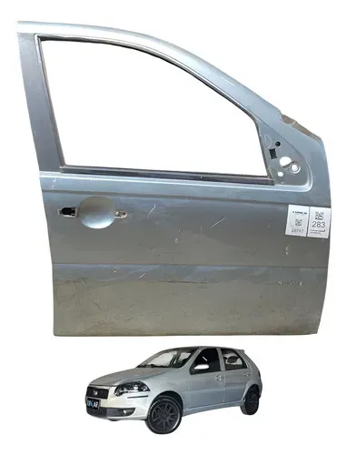 Porta Dianteira Direita Fiat Palio Elx 1.4 2008 A 2014 Dianteira Direita Cinza