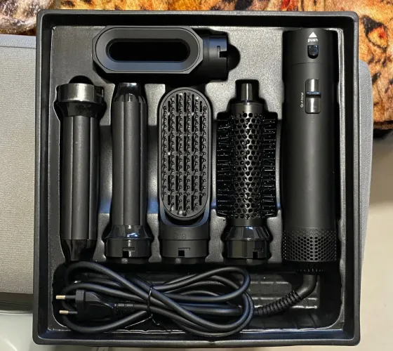 Escova secadora - 5 em 1 (Preta)