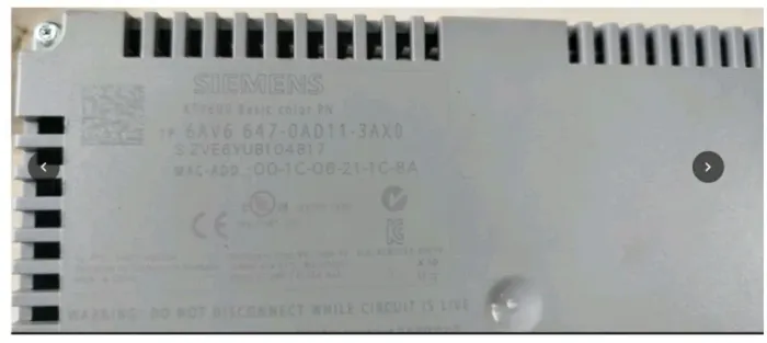 IHM Siemens Simatic KTF600 Basic Color PN (6" Pol.)