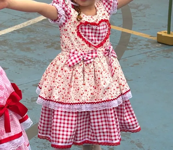 VESTIDO JUNINO QUADRILHA 