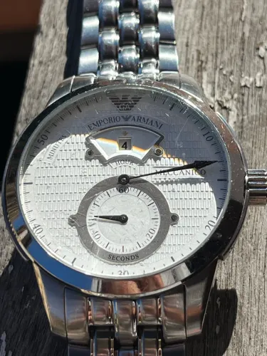 Relógio Empório Armani Automático Jumping Hour AR4603