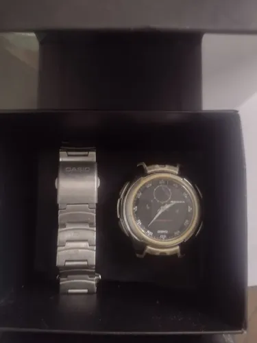 CAS?O AQ-160 + Caixa relógio Casio, pulseira original Não funciona, aceito o ofertas.