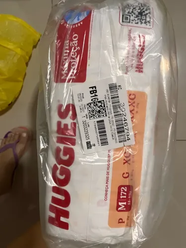 Fraldas Huggies 172 fraldas M