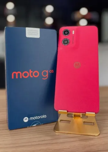 Moto G05 - Vermelho - 256/4 - Novo Lacrado+ entrega grátis - Tooooop