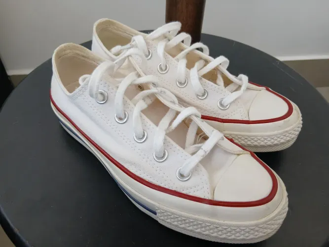 Converse all star chuck 70 branco original tamanho 33
