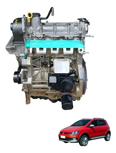 Motor Parcial Vw Crossfox Msi 1.6 16v 2015 2016 Original