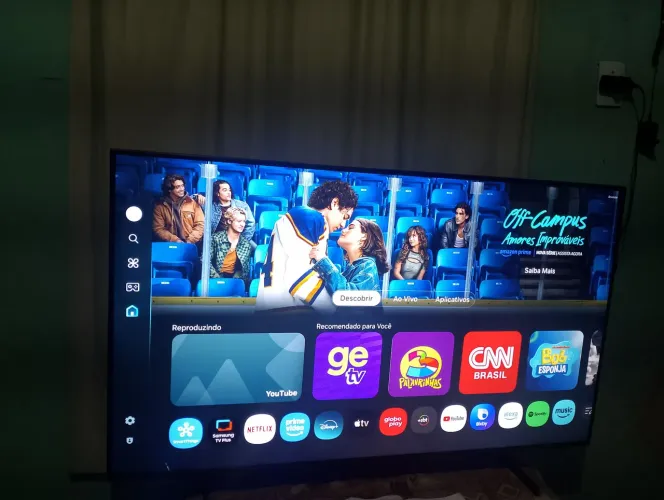 Smart tv Samsung 55 polegadas 4k 