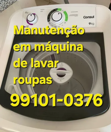 CONSERTO DE MÁQUINA DE LAVAR ROUPAS 