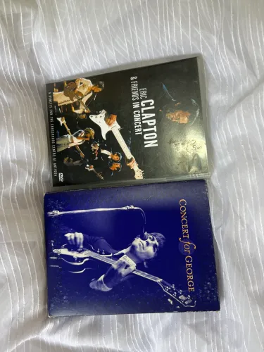 DVD Éric Clapton Concert for George