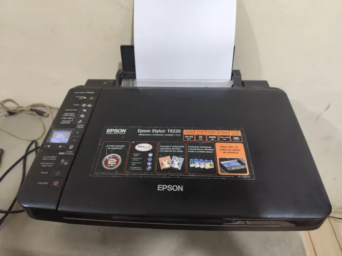 Impressora Epson Stylus Tx220 usada e funcionando