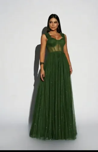 Vende vestido de festa. Número P(38) Usado uma vez, novo.