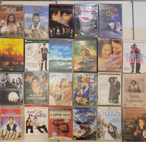 Diversos DVDs antigos 