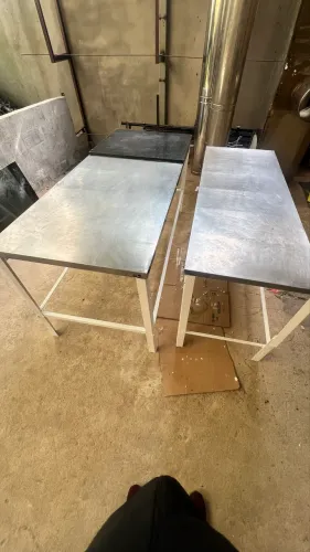 MESA INOX CONDIMENTOS