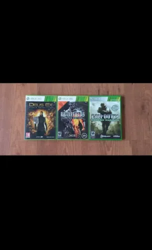 3 JOGOS NOVOS ORIGINAIS XBOX 360 BLOQUEADO