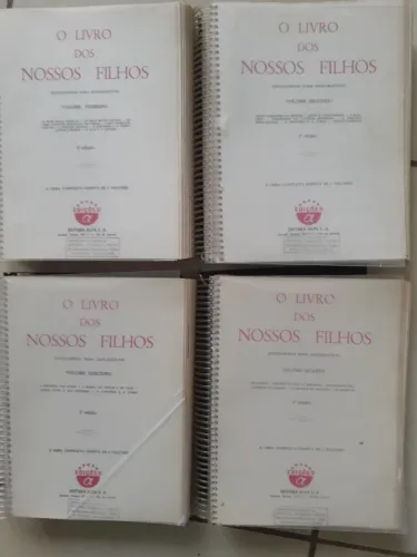 COLEÇÃO O LIVRO DOS NOSSOS FILHOS 